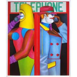 Telephone by Richard Lindner