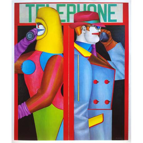 Telephone by Richard Lindner
